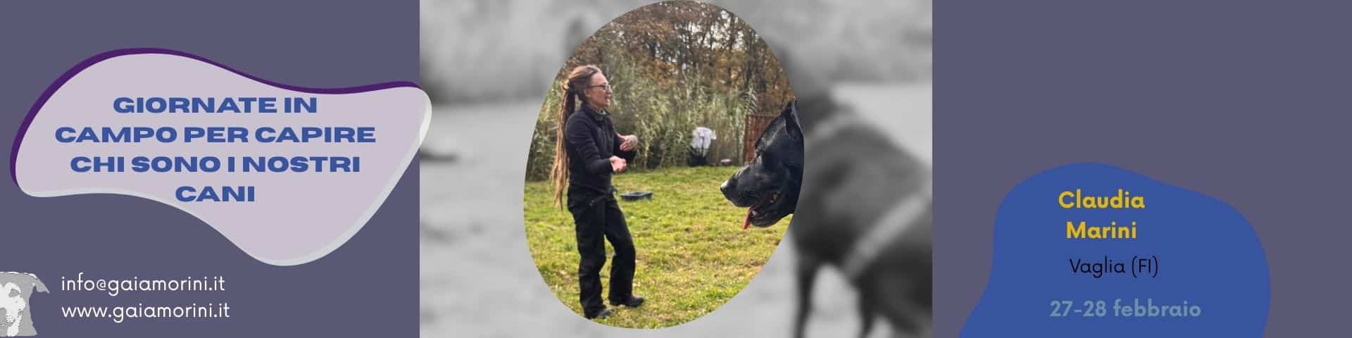 Giornate in campo con Claudia Marini